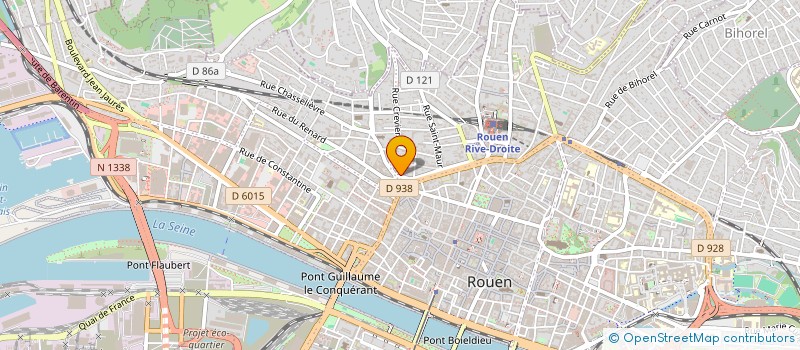 localisation de l'entreprise MONSIEUR XAVIER BOULINGUE  ROUEN