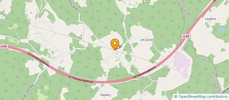 localisation de l'entreprise MONSIEUR XAVIER BOULLEVEAU  BASSILLAC ET AUBEROCHE