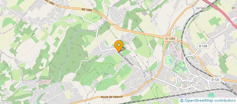 localisation de l'entreprise MONSIEUR XAVIER BOURGEOIS à MOIRANS