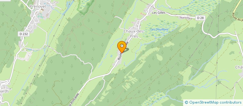 localisation de l'entreprise MONSIEUR XAVIER BOURGEOIS-REPUBLIQUE  NANCHEZ