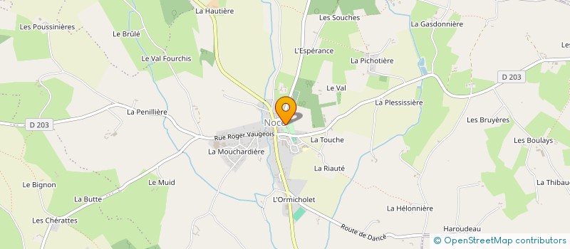 localisation de l'entreprise MONSIEUR XAVIER BOUVE à PERCHE-EN-NOCE