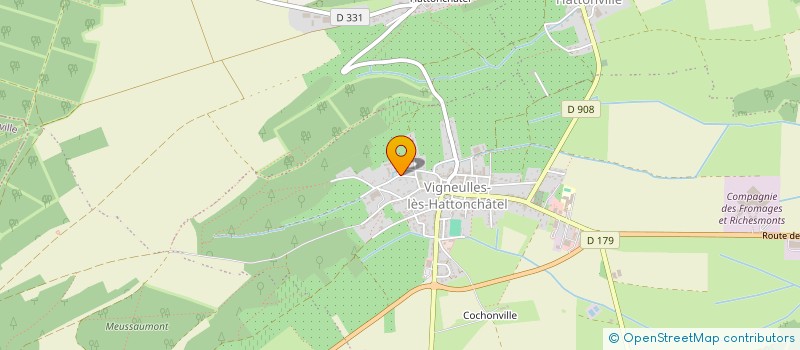 localisation de l'entreprise MONSIEUR XAVIER BRANDENBURGER à VIGNEULLES-LES-HATTONCHATEL