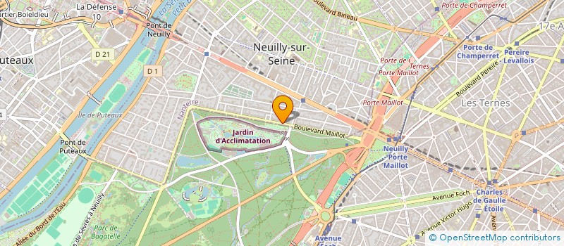 localisation de l'entreprise MONSIEUR XAVIER BRANDIZI MARCEAU à NEUILLY-SUR-SEINE