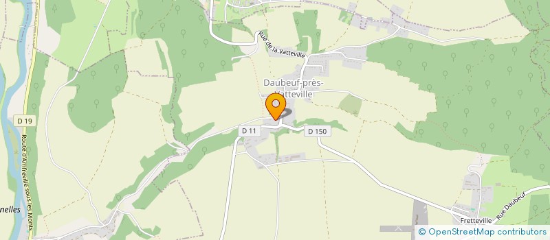 localisation de l'entreprise MONSIEUR XAVIER BREHAM  DAUBEUF-PRES-VATTEVILLE