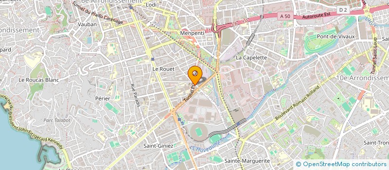 localisation de l'entreprise MONSIEUR XAVIER BRETON à MARSEILLE