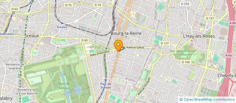 localisation de l'entreprise MONSIEUR XAVIER BRETON à SCEAUX