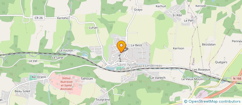 localisation de l'entreprise MONSIEUR XAVIER BRIAND  TREDION