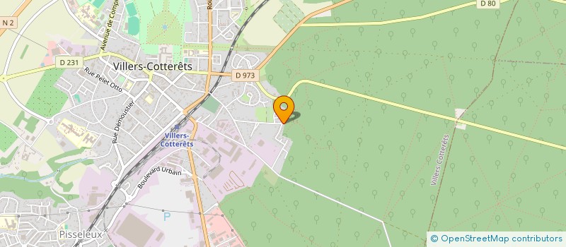 localisation de l'entreprise MONSIEUR XAVIER BRIGOT  VILLERS-COTTERETS