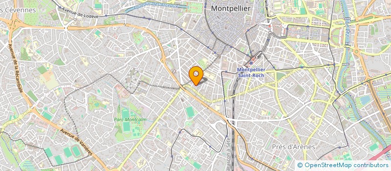 localisation de l'entreprise MONSIEUR XAVIER BRINGER à MONTPELLIER