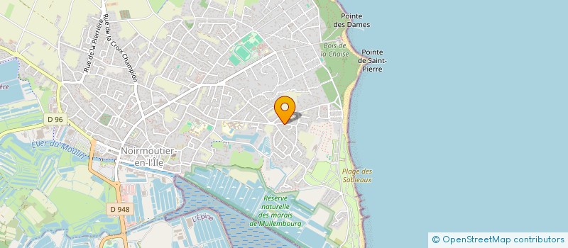 localisation de l'entreprise MONSIEUR XAVIER BROCHARD  NOIRMOUTIER-EN-L'ILE