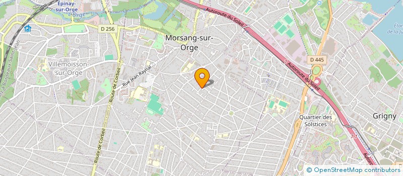 localisation de l'entreprise MONSIEUR XAVIER BROUZE  MORSANG-SUR-ORGE