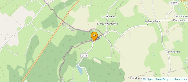 localisation de l'entreprise MONSIEUR XAVIER BRU à SOUANCE-AU-PERCHE
