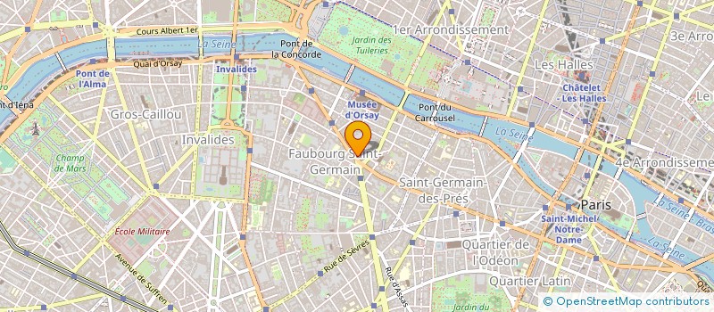 localisation de l'entreprise MONSIEUR XAVIER BRUN  PARIS