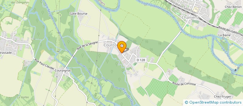 localisation de l'entreprise MONSIEUR XAVIER BUBENDORF  COURCOURY