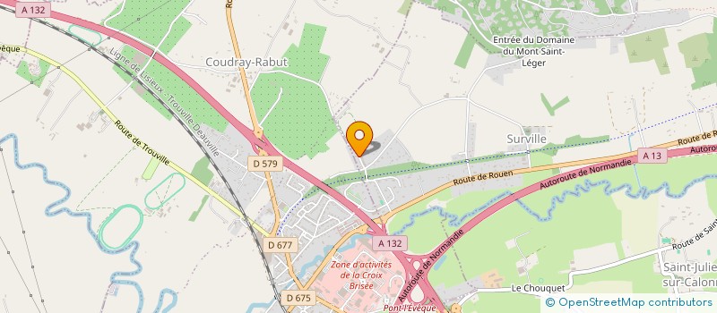 localisation de l'entreprise MONSIEUR XAVIER BULAMA  SURVILLE