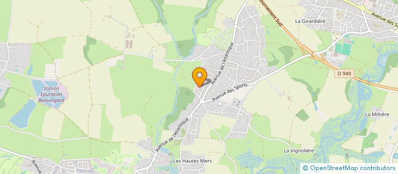localisation de l'entreprise MONSIEUR XAVIER BULTEAU à TALMONT-SAINT-HILAIRE
