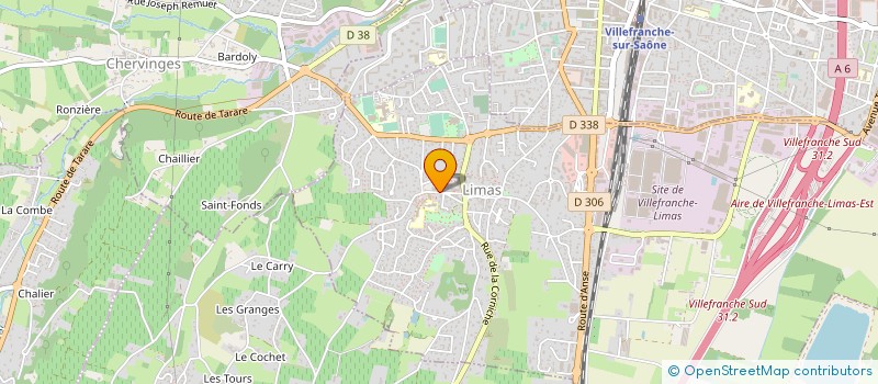 localisation de l'entreprise MONSIEUR XAVIER BURNICHON  LIMAS