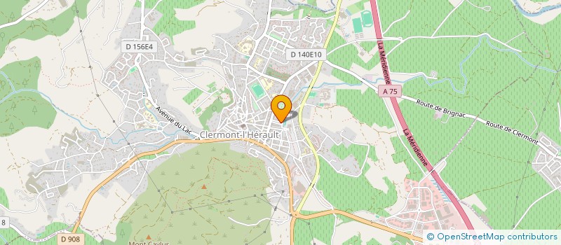 localisation de l'entreprise MONSIEUR XAVIER BUSSEROLLES  CLERMONT-L'HERAULT