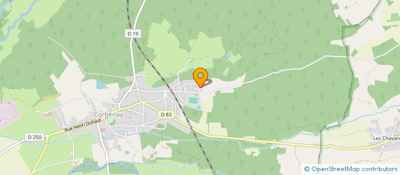 localisation de l'entreprise MONSIEUR XAVIER BUTTERBACH  CORBENAY