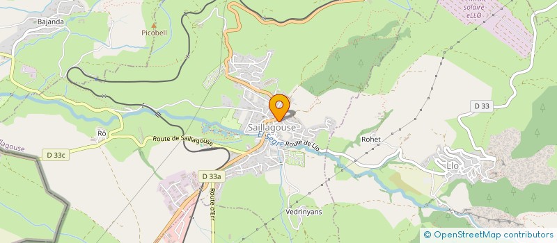 localisation de l'entreprise MONSIEUR XAVIER CACOT  LLO