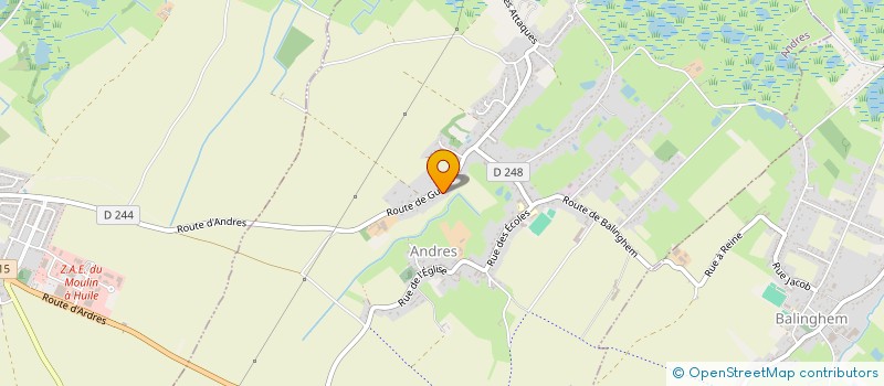 localisation de l'entreprise MONSIEUR XAVIER CADET  ANDRES