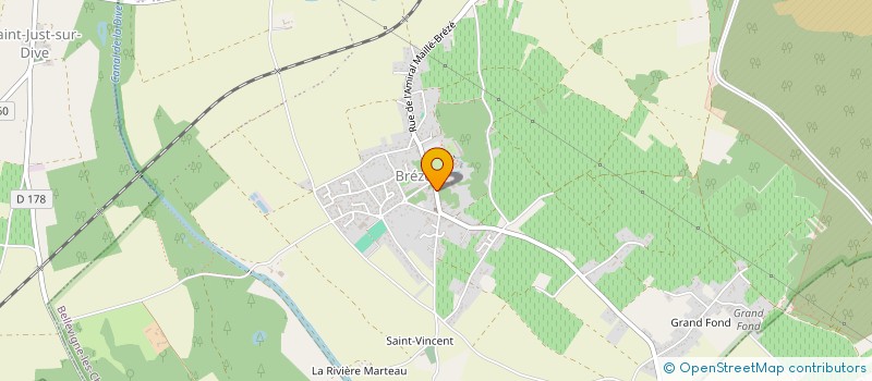 localisation de l'entreprise MONSIEUR XAVIER CAILLARD à BELLEVIGNE-LES-CHATEAUX