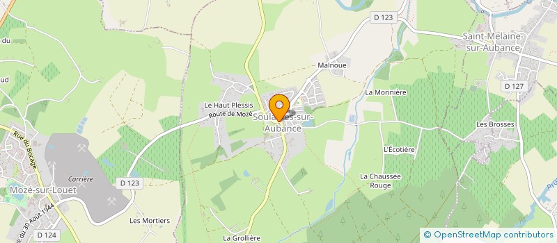 localisation de l'entreprise MONSIEUR XAVIER CAILLE à ANGERS