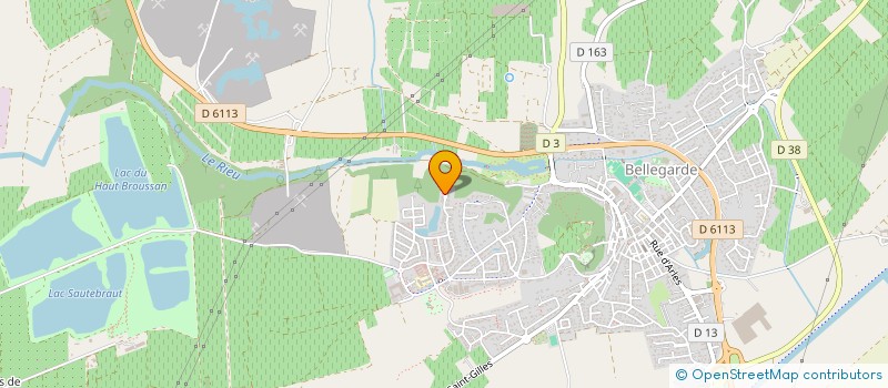 localisation de l'entreprise MONSIEUR XAVIER CAPEL  BOUILLARGUES