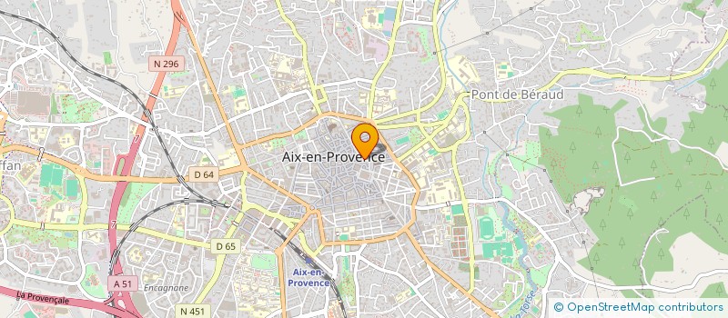 localisation de l'entreprise MONSIEUR XAVIER CARMILLE  AIX-EN-PROVENCE