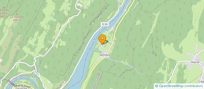 localisation de l'entreprise MONSIEUR XAVIER CARRIER  MATAFELON-GRANGES