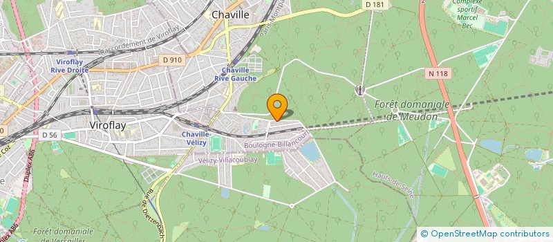 localisation de l'entreprise MONSIEUR XAVIER CARTERET à CHAVILLE