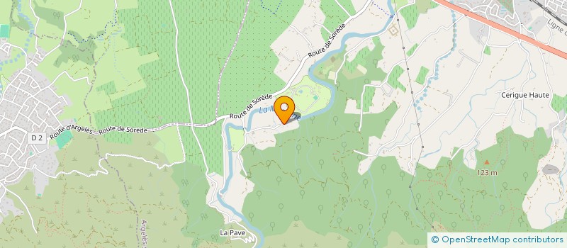 localisation de l'entreprise MONSIEUR XAVIER CASANOVAS  ARGELES-SUR-MER