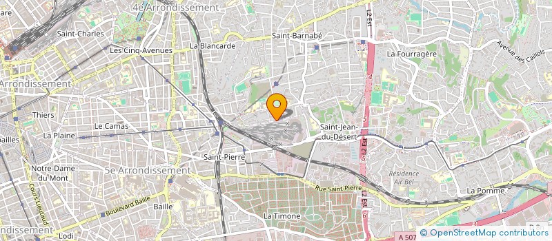 localisation de l'entreprise MONSIEUR XAVIER CASSAGNE à MARSEILLE
