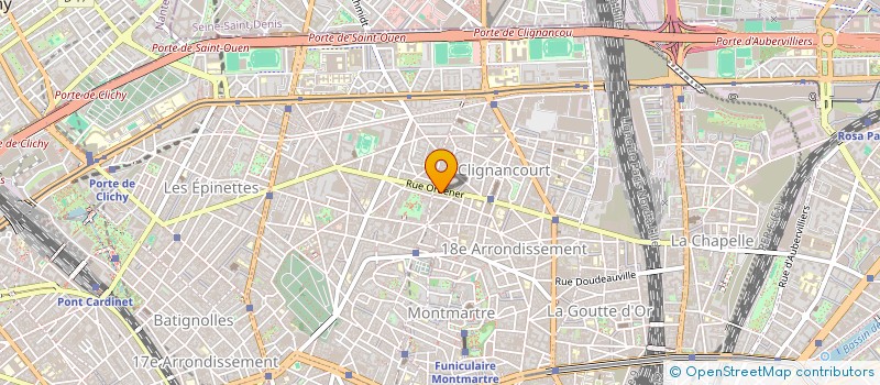 localisation de l'entreprise MONSIEUR XAVIER CASTEX  PARIS