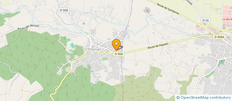 localisation de l'entreprise MONSIEUR XAVIER CATANANTE  PEYNIER