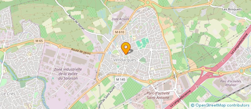 localisation de l'entreprise MONSIEUR XAVIER CAZOU-MINGOT à VENDARGUES