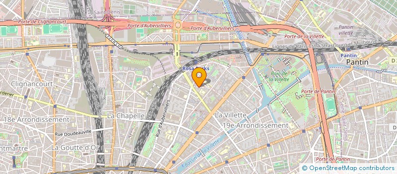 localisation de l'entreprise MONSIEUR XAVIER CEDRIC LEONNARD  PARIS