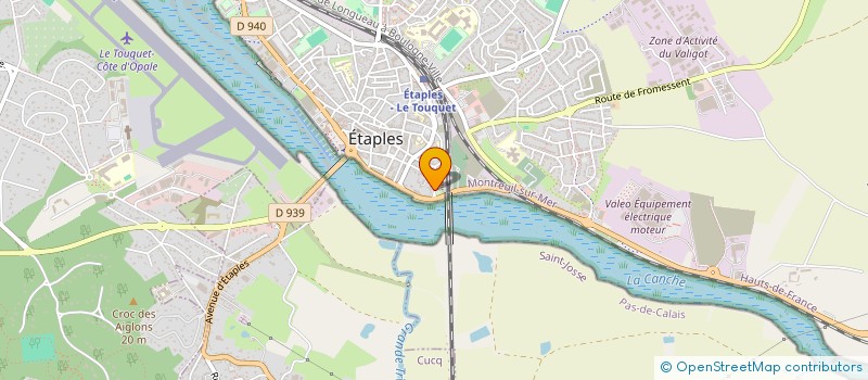 localisation de l'entreprise MONSIEUR XAVIER CHAILA à ETAPLES