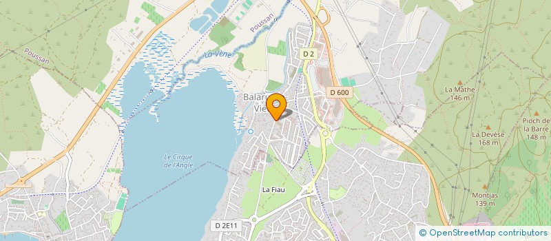 localisation de l'entreprise MONSIEUR XAVIER CHALLIER  BALARUC-LE-VIEUX