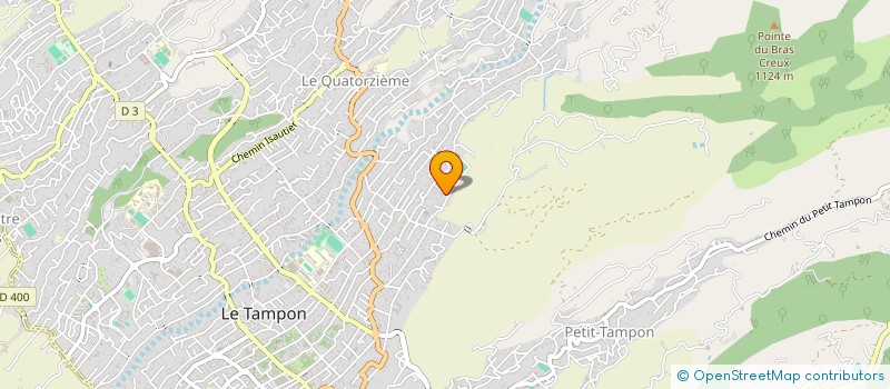 localisation de l'entreprise MONSIEUR XAVIER CHAN-FUNG-TING  LE TAMPON