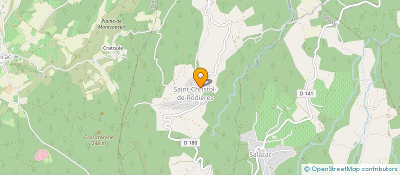 localisation de l'entreprise MONSIEUR XAVIER CHANEL  LAVAL-ST-ROMAN