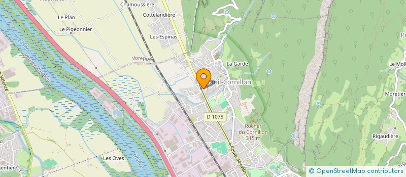 localisation de l'entreprise MONSIEUR XAVIER CHAPPUIS  FONTANIL-CORNILLON