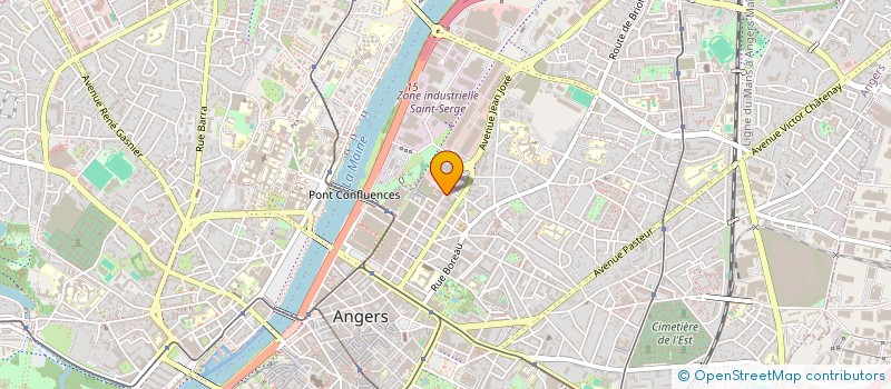 localisation de l'entreprise MONSIEUR XAVIER CHAUVIRE à ANGERS