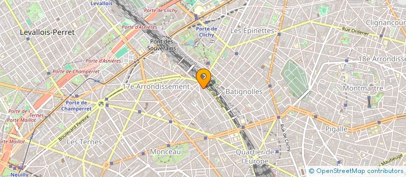 localisation de l'entreprise MONSIEUR XAVIER CHEFNEUX  PARIS