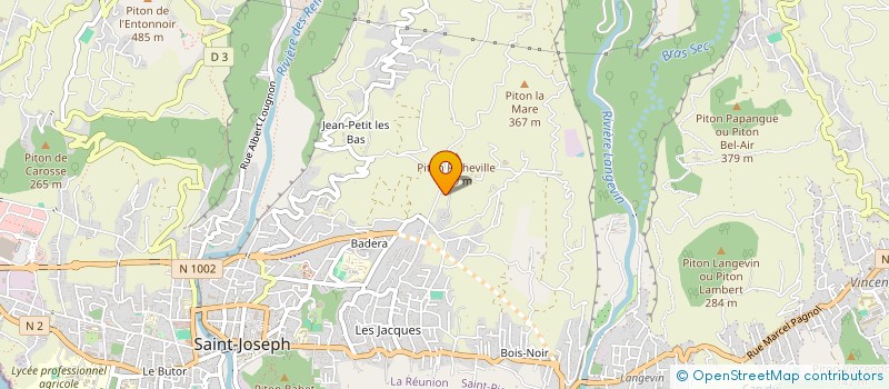 localisation de l'entreprise MONSIEUR XAVIER CHENGAYANEE  SAINT-JOSEPH