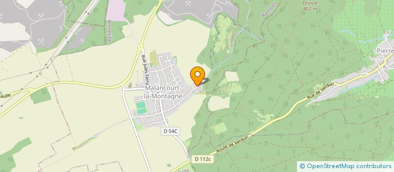 localisation de l'entreprise MONSIEUR XAVIER CHERRIER  AMNEVILLE