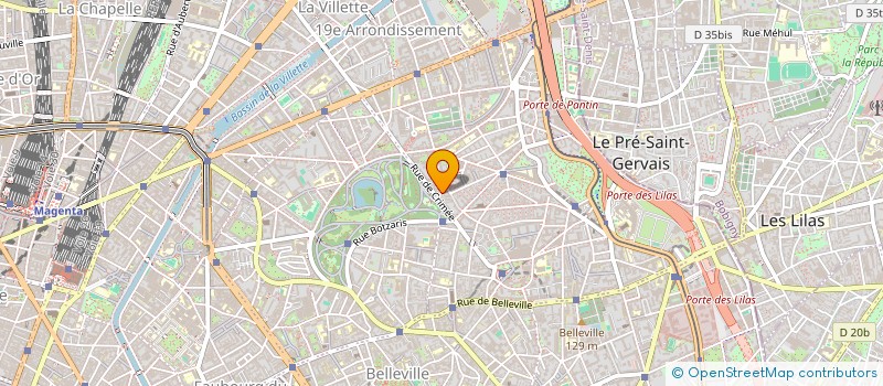 localisation de l'entreprise MONSIEUR XAVIER CHEUNG  PARIS