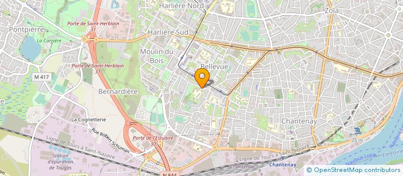 localisation de l'entreprise MONSIEUR XAVIER CLAUDE LIONEL TALBOT à NANTES