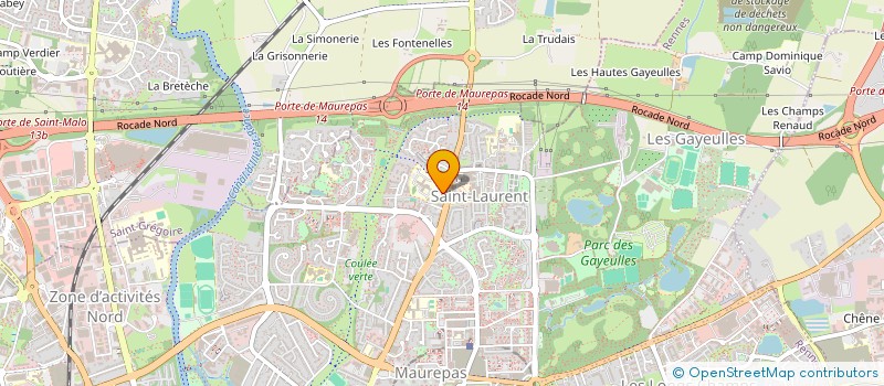 localisation de l'entreprise MONSIEUR XAVIER CLAUSSE  RENNES