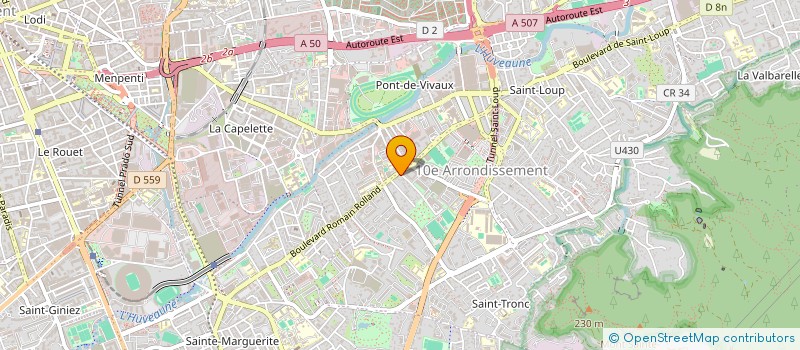 localisation de l'entreprise MONSIEUR XAVIER CLERC à MARSEILLE